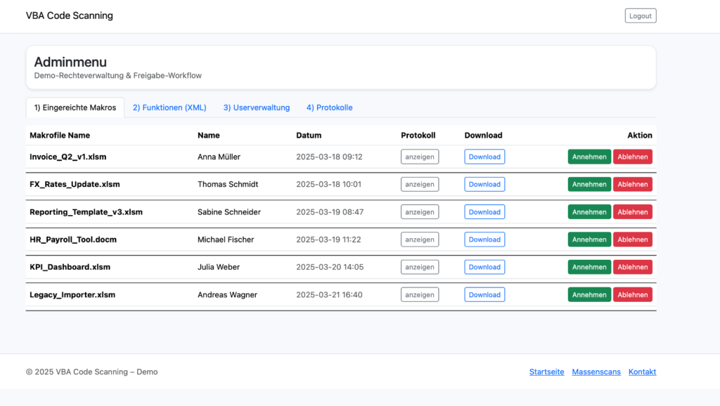excel makro tool software gui