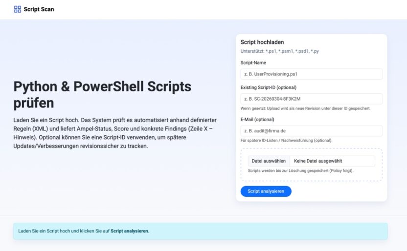 Skripte Batch-Skripte prüfen & signieren: Tools und Workarounds im Überblick