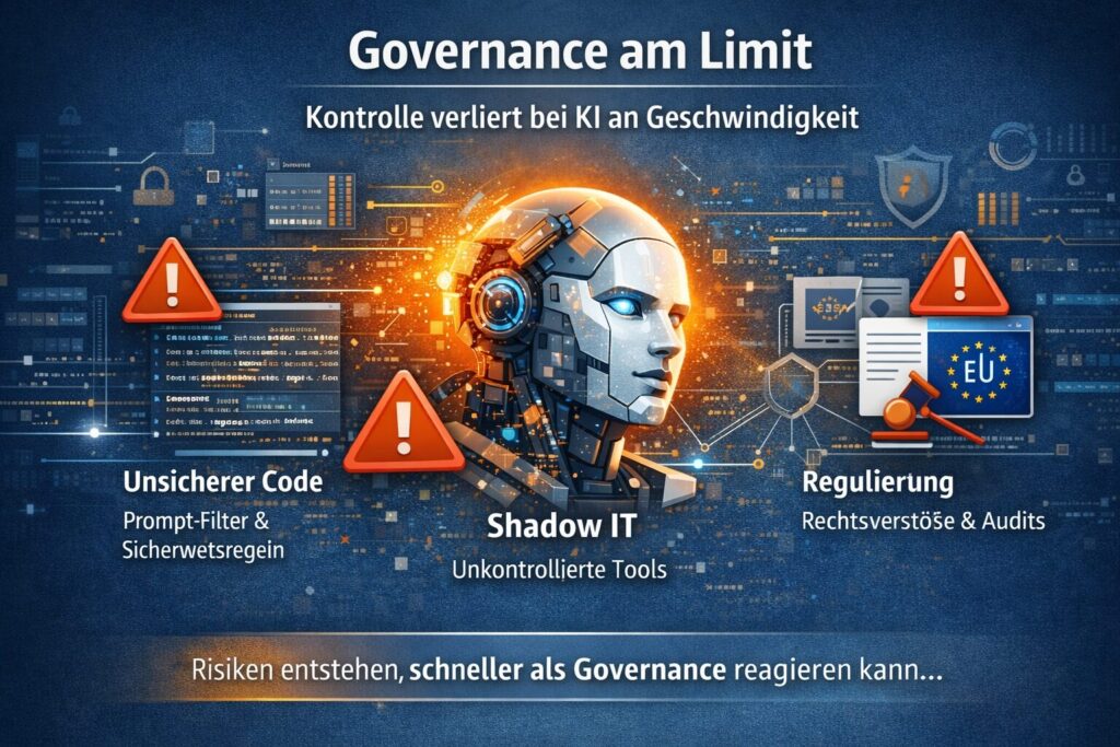 Herausforderungen der KI Governance Risiken