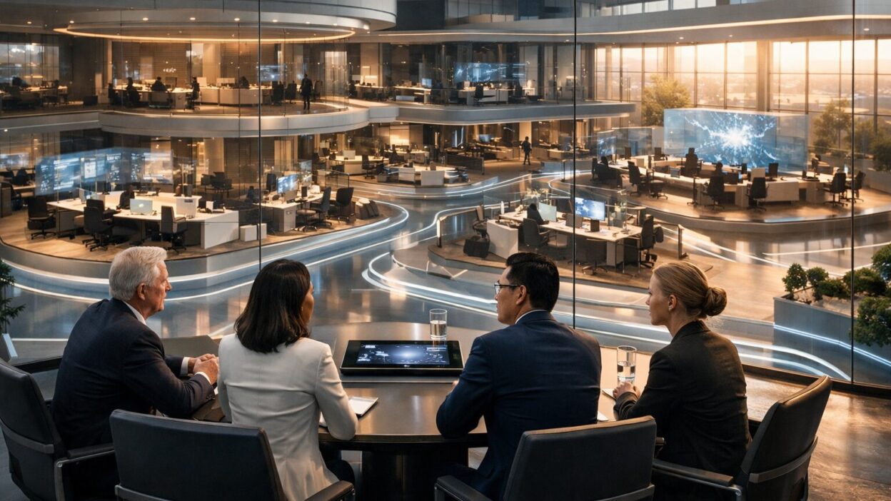 Professionelles Businessbild zum Thema Hermes als KI-Unternehmen