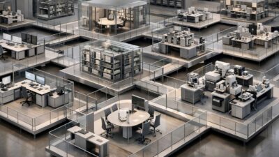 Professionelles Businessbild zum Thema KI braucht mehr Organisation