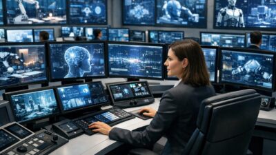 Professionelles Businessbild zum Thema KI-Anwendungsfälle strukturiert verwalten