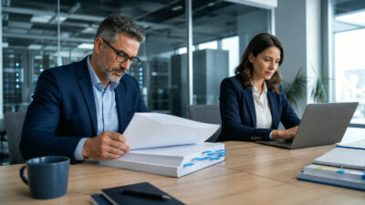 Professionelle Business-Szene zum Thema „C5-Testat reicht nicht: Welche Cloud-Nachweise zusätzlich geprüft werden müssen“