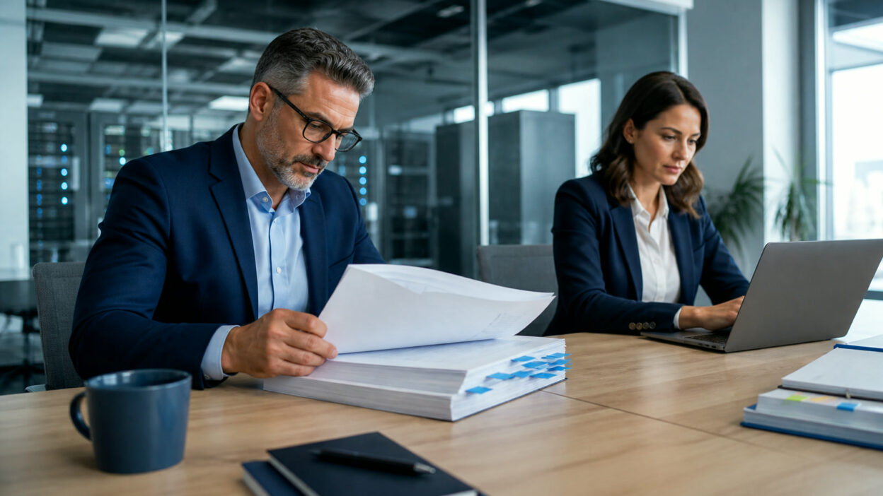 Professionelle Business-Szene zum Thema „C5 Typ 1 oder Typ 2? So bewerten Sie Prüfzeitraum und Aussagekraft“