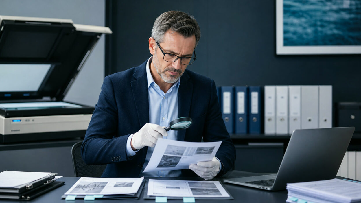 Professionelle Business-Szene zum Thema „BSI Check Tool: PDF-Dokumente gegen IT-Grundschutz-Anforderungen prüfen“