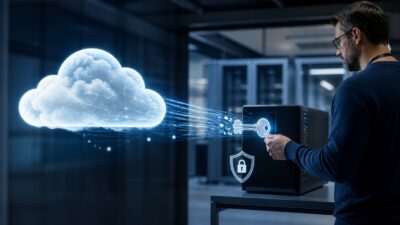 Professionelle Darstellung zum Thema Cloud Exit Strategie BSI