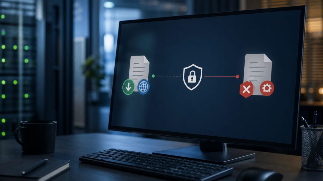 Individuelles Beitragsbild zu Mark of the Web und VBA: Warum heruntergeladene Makros blockiert werden