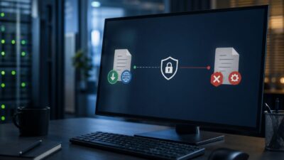 Individuelles Beitragsbild zu Mark of the Web und VBA: Warum heruntergeladene Makros blockiert werden