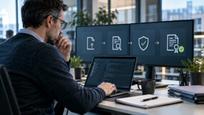 Business-Szene zu Makro VBA Tool Unternehmen und sicherer Prüfung von Office-Makros