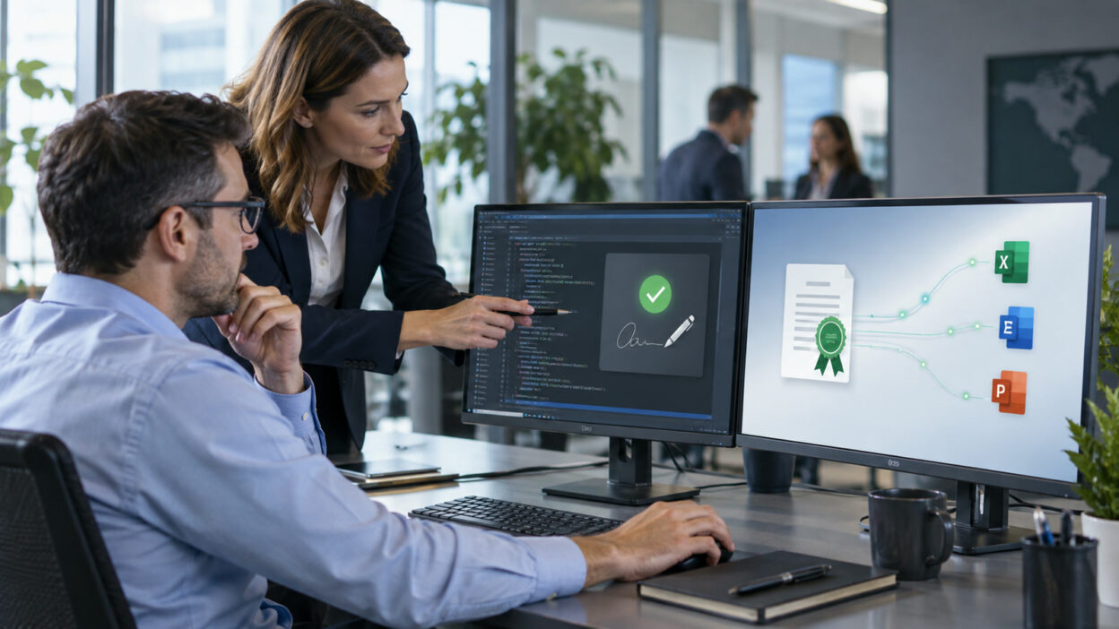 Business-Szene zu VBA Code Signing Tool und sicherer Prüfung von Office-Makros