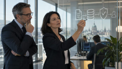 Business-Szene zu DORA IKT Risikomanagement VBA mit sicherer Prüfung digitaler Automationen