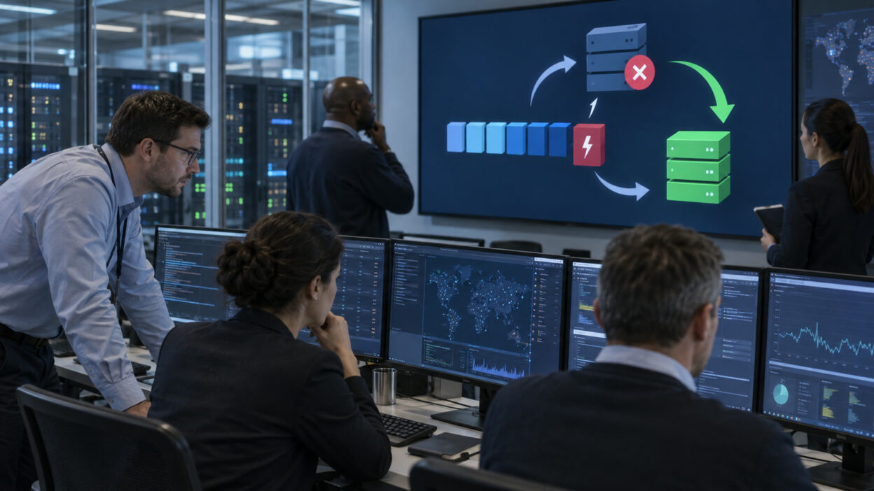 Business-Szene zu DORA Resilienztest Makro Prozess mit sicherer Prüfung digitaler Automationen