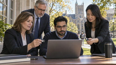 Business-Szene zu Excel Makros staatliche Universität mit sicherer Prüfung digitaler Automationen