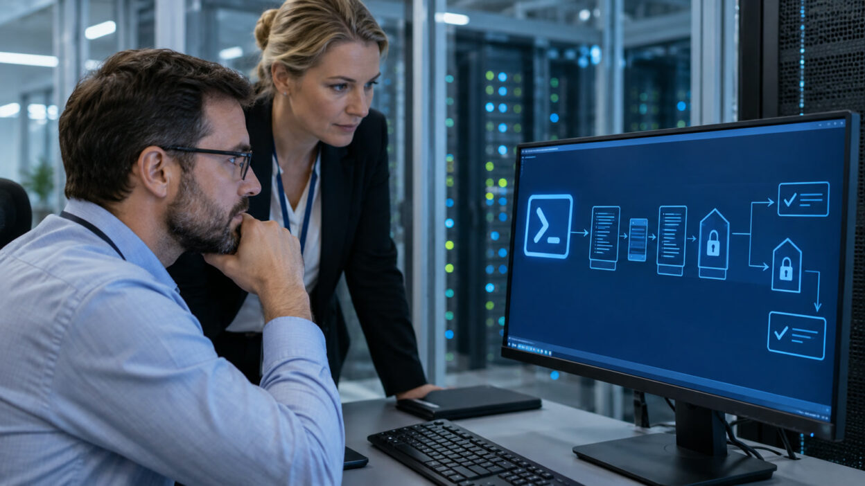 Business-Szene zu PowerShell Behörden prüfen mit sicherer Prüfung digitaler Automationen
