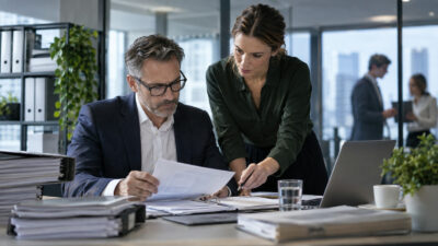 Business-Szene zu Makro Mehrfachprüfung 50 Dateien und sicherer Prüfung von Office-Makros