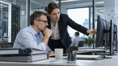 Business-Szene zu Makro Sicherheitsprozess Regelbetrieb und sicherer Prüfung von Office-Makros