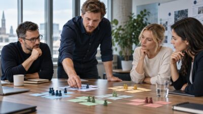 Ein IT-Team plant gezielte Benutzergruppen für einen Richtlinien-Rollout.